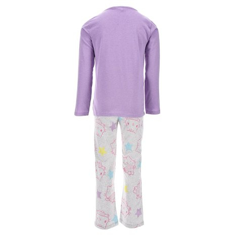 Pijama bumbac cu maneca lunga Gabby's Dollhouse, Meow Time [2]