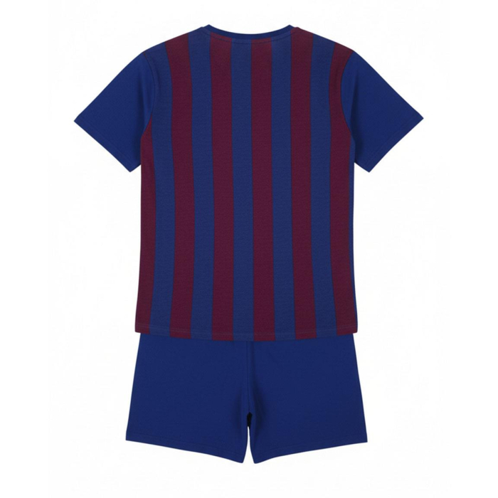 Pijama scurtă din bumbac FC Barcelona pentru adulți pentru copii [2]