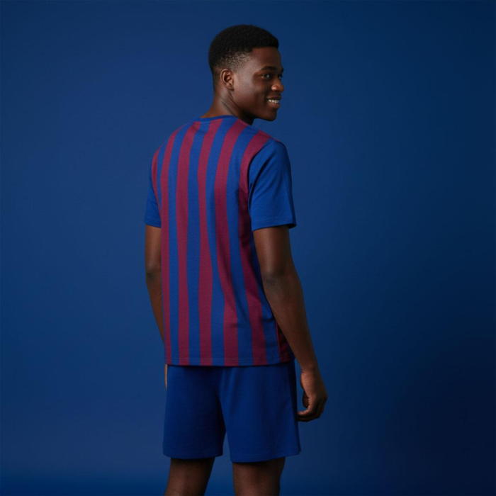 Pijama scurtă din bumbac FC Barcelona pentru adulți pentru copii [7]