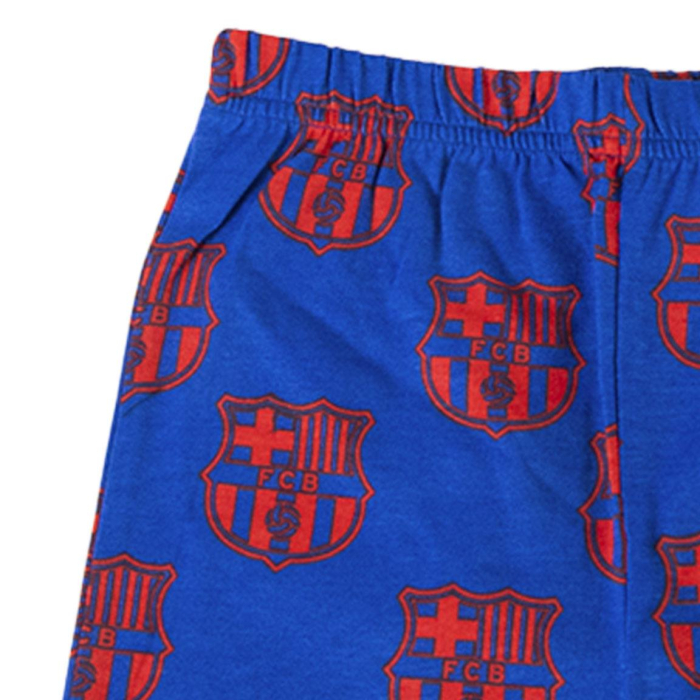 Pijama scurtă din bumbac FC Barcelona pentru copii pentru copii [4]