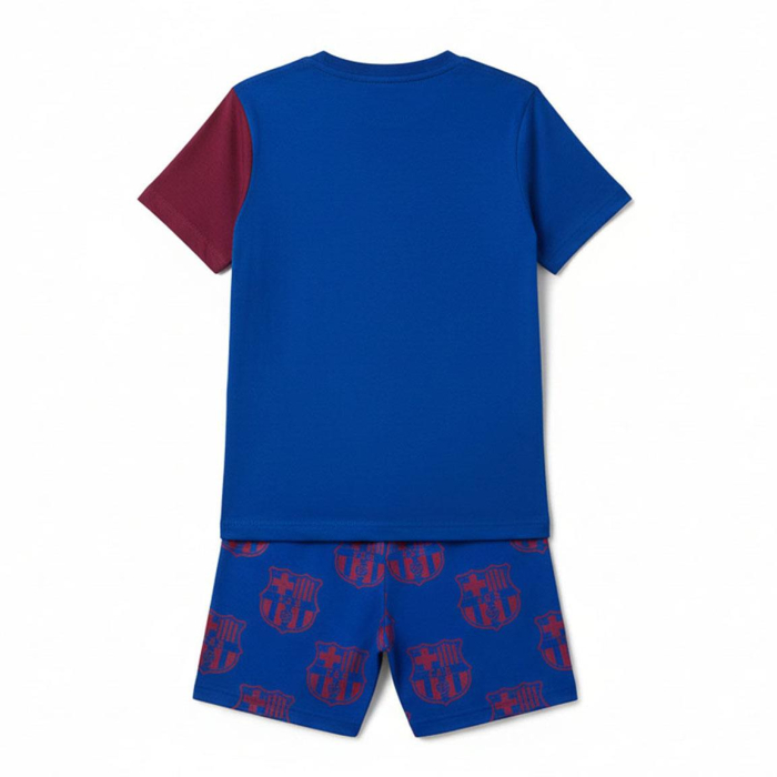 Pijama scurtă din bumbac FC Barcelona pentru copii pentru copii [2]
