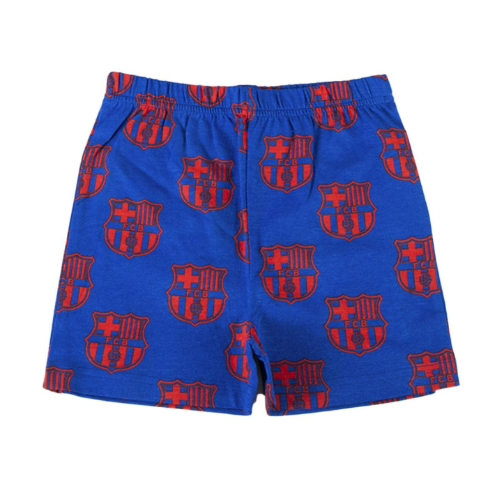 Pijama scurtă din bumbac FC Barcelona pentru copii pentru copii [5]
