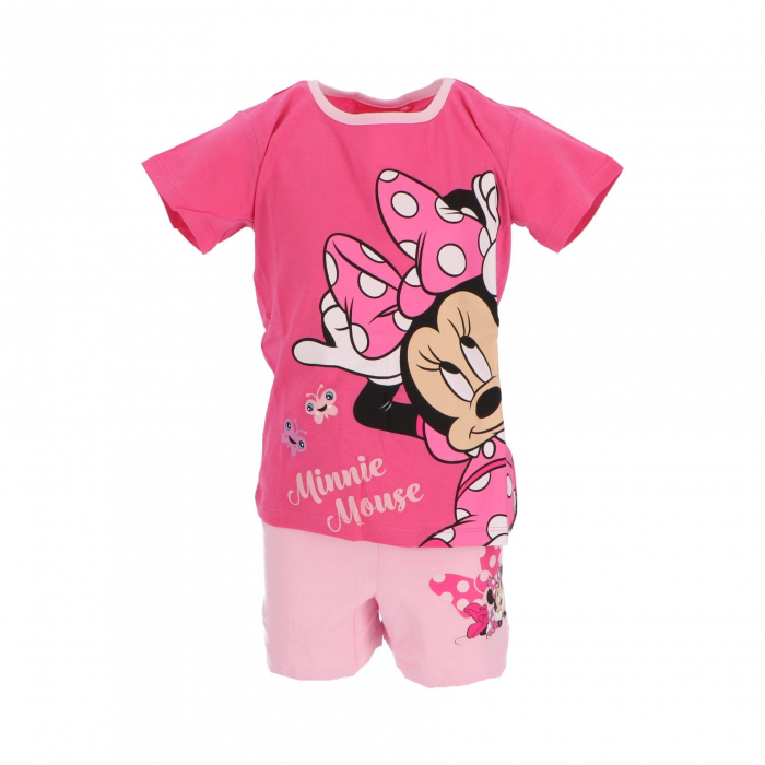Pijama scurta din bumbac pentru fete, Minnie Mouse Disney [1]