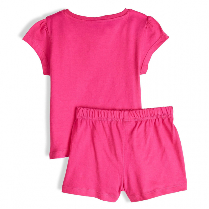 Pijama scurta din bumbac pentru fete, Lilo si Stitch in cutie cadou [2]