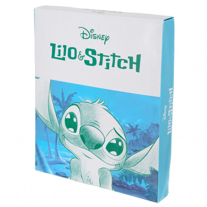 Pijama scurta din bumbac pentru fete, Lilo si Stitch in cutie cadou [3]