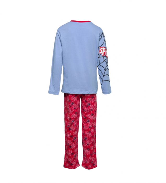 Pijama Spiderman maneca lunga bumbac [2]
