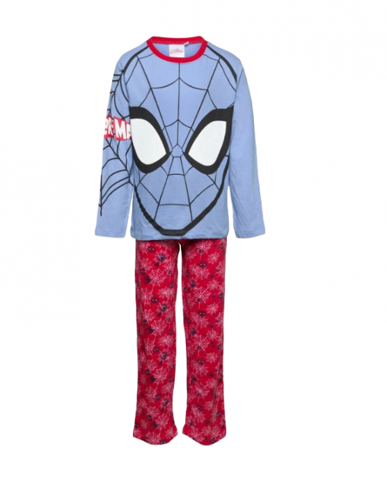 Pijama Spiderman maneca lunga bumbac [1]