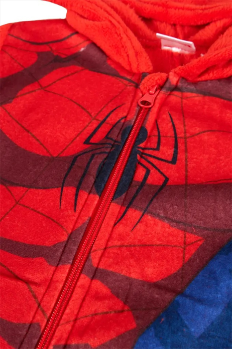 Pijama intreaga pufoasa tip Overall Spiderman [4]
