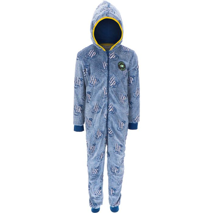 Pijama tip Overall Harry Potter colar fleece [1]