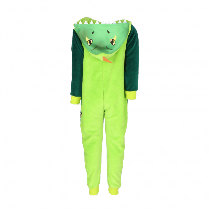 Pijama tip Overall pufoasa Dinozaur [2]