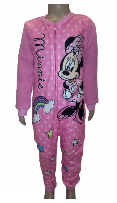 Pijama tip Overall coral Minnie Mouse Disney [3]