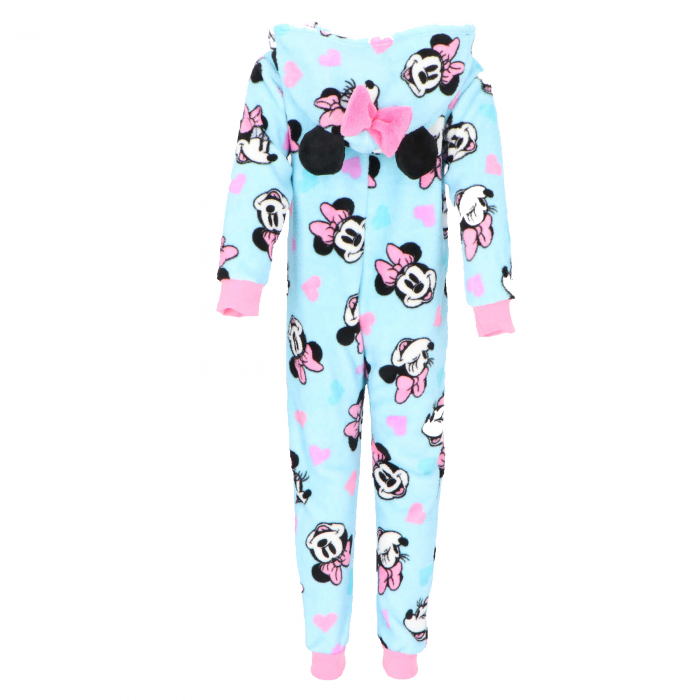 Pijama tip Overall pufoasa Minnie Mouse Disney [2]