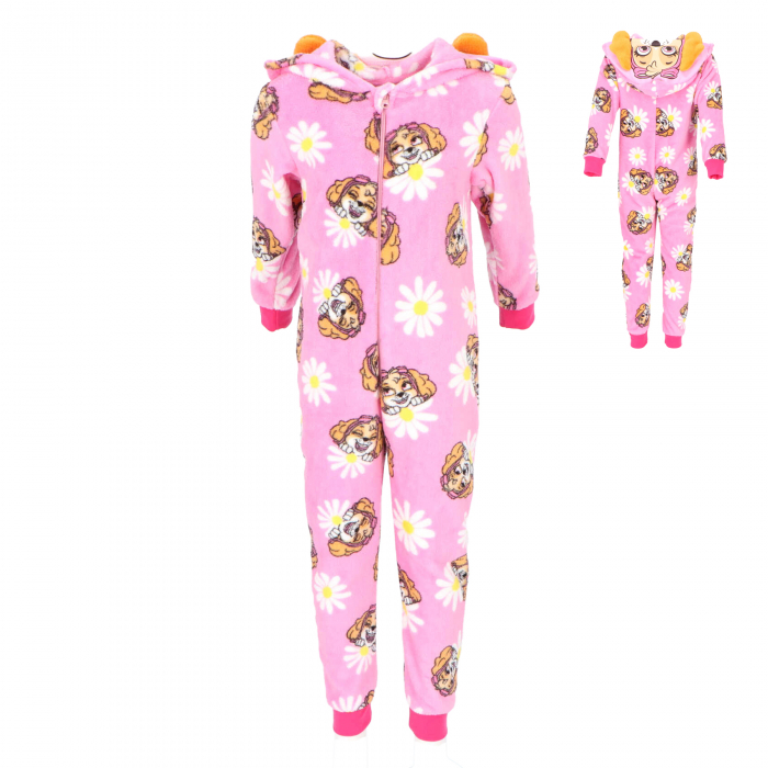 Pijama tip Overall pufoasa Paw Patrol Skye [3]