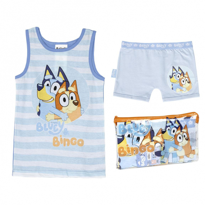 Pijama universala cu maieu din bumbac, Bluey [1]