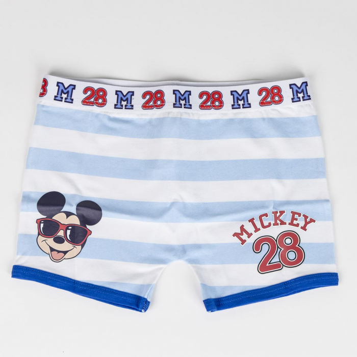 Pijama universala cu maieu din bumbac, Mickey Mouse Disney [3]