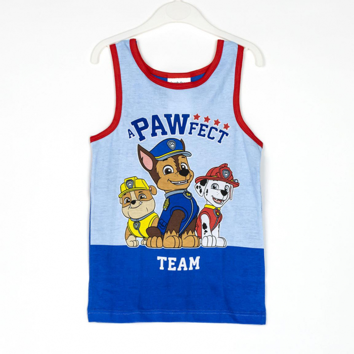 Pijama universala cu maieu din bumbac, Paw Patrol Team [2]