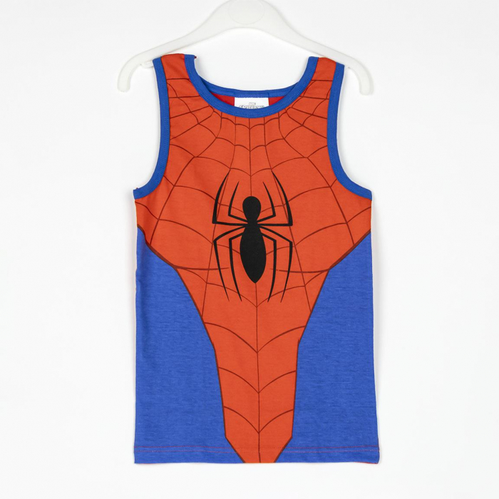 Pijama universala cu maieu din bumbac, Spiderman [2]