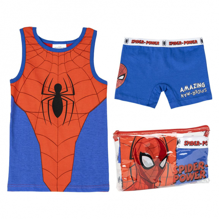 Pijama universala cu maieu din bumbac, Spiderman [1]