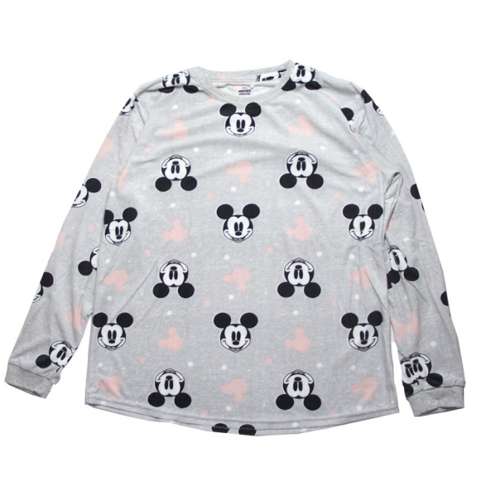 Pijamale din velur pentru femei, plus size Minnie Mouse [2]