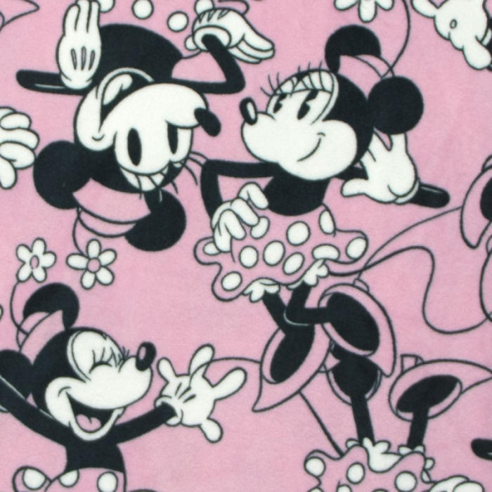 Pijamale din velur pentru femei Disney Minnie Mouse [5]