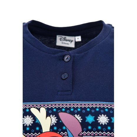 Pijamale bumbac in cutie cadou, pentru femei Merry Christmas Stitch [5]