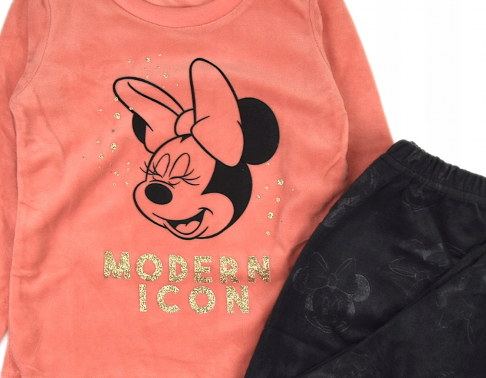 Pijamale din catifea Minnie Mouse Modern [4]