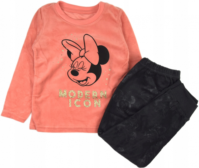 Pijamale din catifea Minnie Mouse Modern [3]