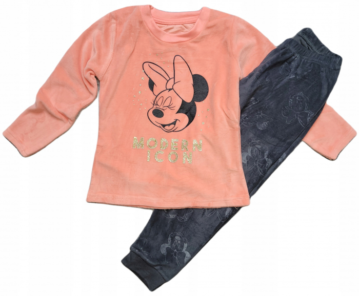 Pijamale din catifea Minnie Mouse Modern [8]