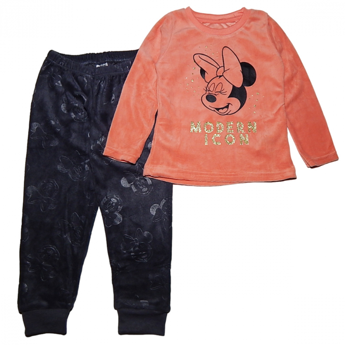 Pijamale din catifea Minnie Mouse Modern [7]