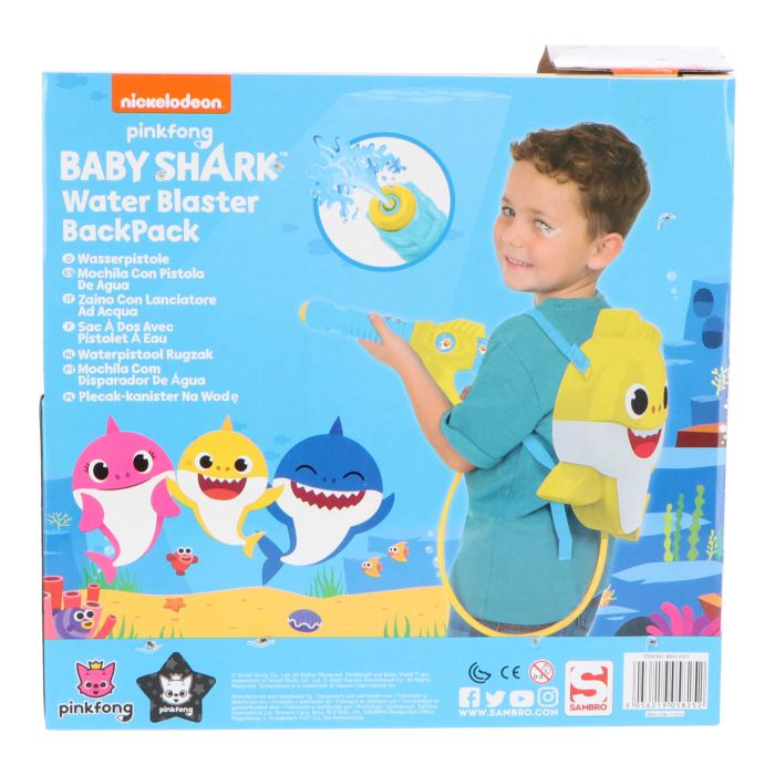 Pistol cu apa cu rezervor ghiozdanel, Baby Shark [4]