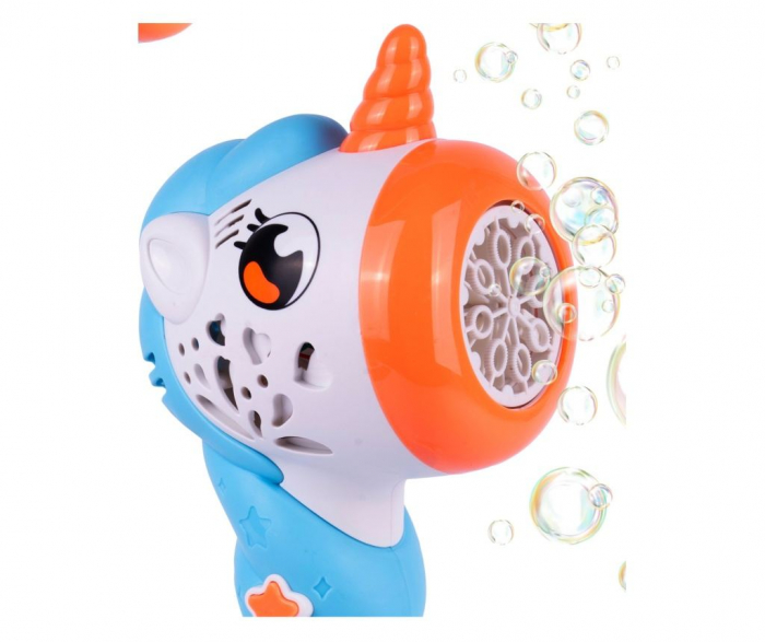 Pistol de facut baloane de sapun, jucarie interactiva, Unicorn 180 ml [9]