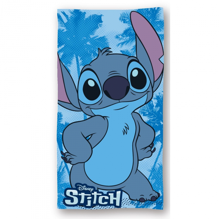Prosop de plaja din microfibra Lilo si Stitch, 140x70 cm [1]