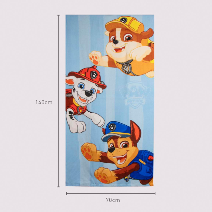 Prosop de plaja poliester, Paw Patrol 140x70 cm [4]