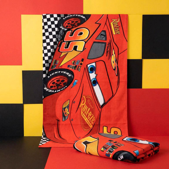Prosop de plaja poliester, Cars Disney 140x70 cm [5]