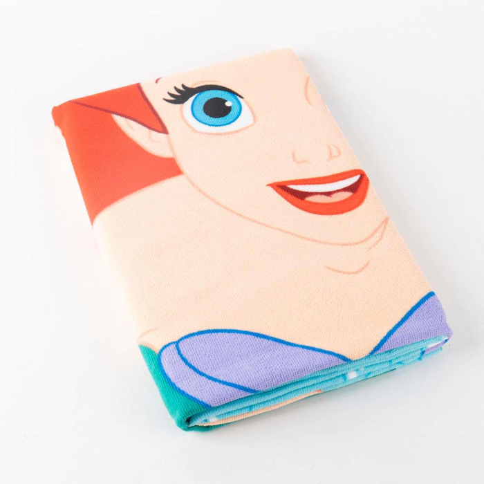 Prosop de plaja poliester, Printesele Disney Ariel 140x70 cm [2]