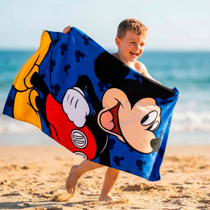 Prosop de plaja poliester, Mickey Mouse Disney 140x70 cm [6]