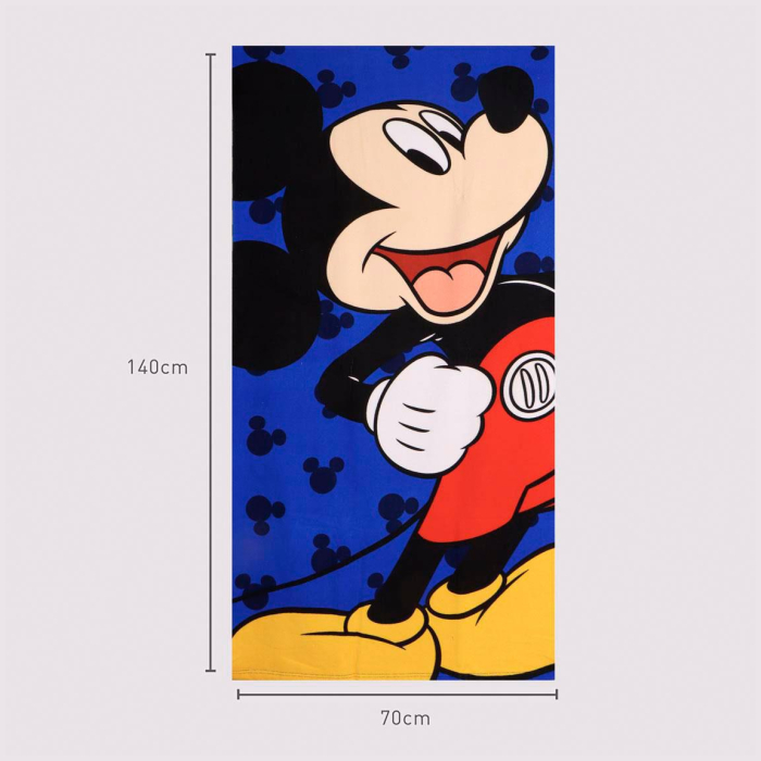 Prosop de plaja poliester, Mickey Mouse Disney 140x70 cm [4]
