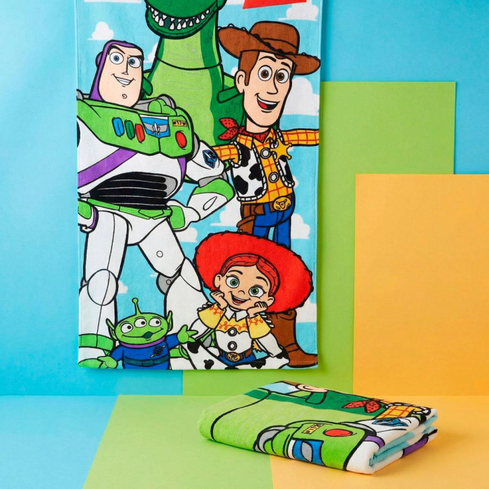 Prosop de plaja poliester, Toy Story 140x70 cm [5]