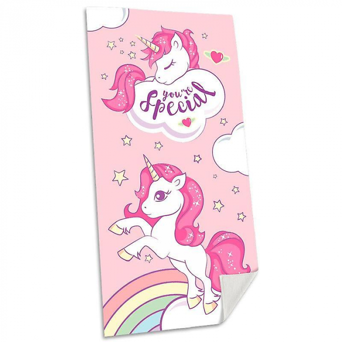 Prosop din bumbac Unicorn You're Special,140x70cm [1]