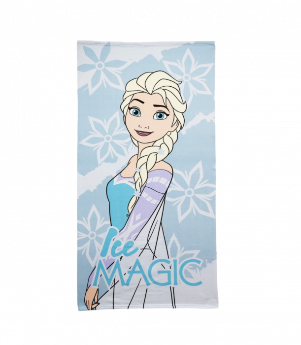 Prosop din poliester Frozen Ice Magic, 140x70cm [1]