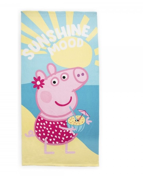 Prosop din poliester Peppa Pig Sunshine Mood, 140x70cm [1]