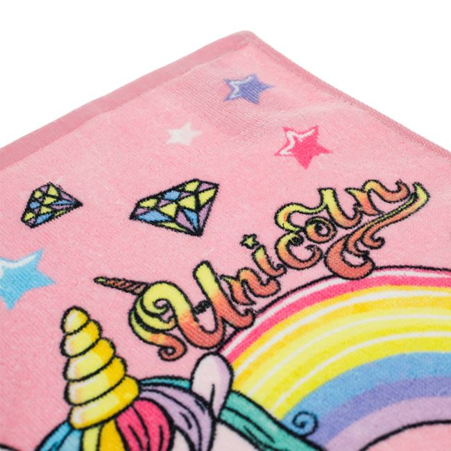 Prosop maini bumbac Unicorn Curcubeu 30x50 cm [2]