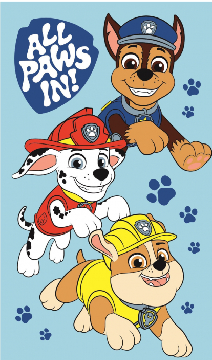 Prosop maini din bumbac Paw Patrol Boys 30x50 cm [1]