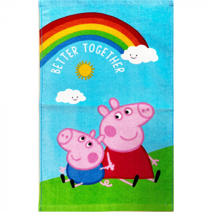 Prosop maini din bumbac Peppa Pig Together 30x50 cm [1]