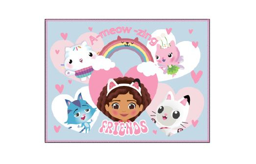 Prosop maini, uscare rapida, Gabby's Dollhouse 40x30 cm [1]