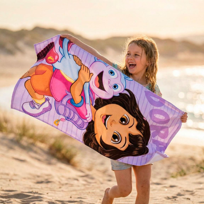 Prosop poliester Dora the Explorer,140x70 cm [6]