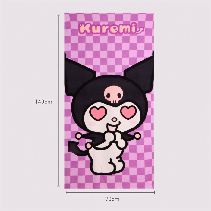 Prosop poliester Hello Kitty Kuromi ,140x70cm [4]