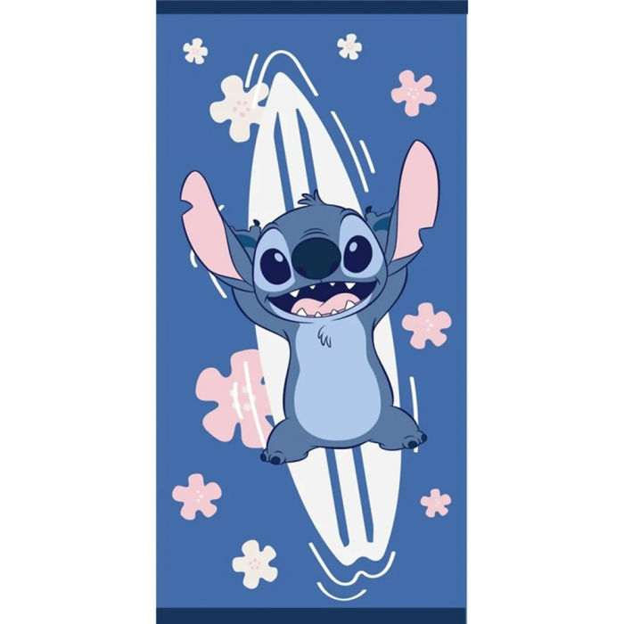 Prosop poliester Lilo & Stitch Ocean fast dry, 140x70 cm [1]