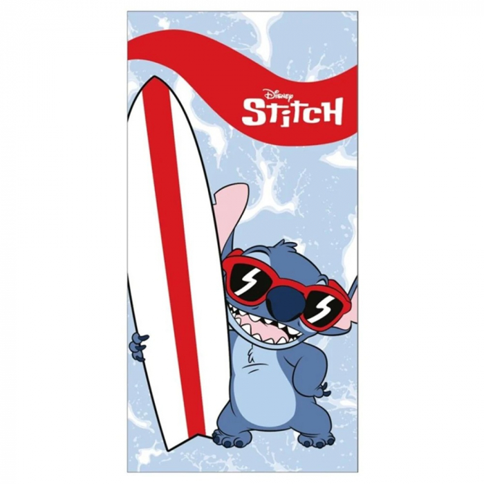 Prosop poliester Lilo & Stitch Surf fast dry, 140x70 cm [1]