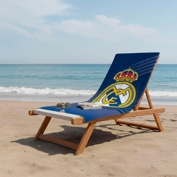 Prosop poliester plaja, Real Madrid, 70x140 cm [6]
